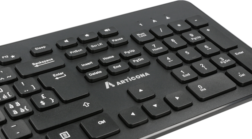 Teclado con cable ARTICONA USB-A negro (4)