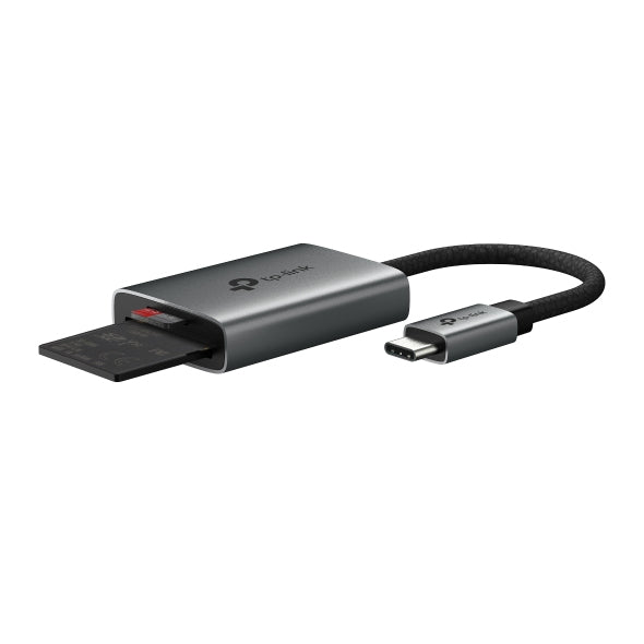 TP-Link UA430C lector de tarjeta USB 3.2 Gen 1 (3.1 Gen 1) Type-C Gris (4)
