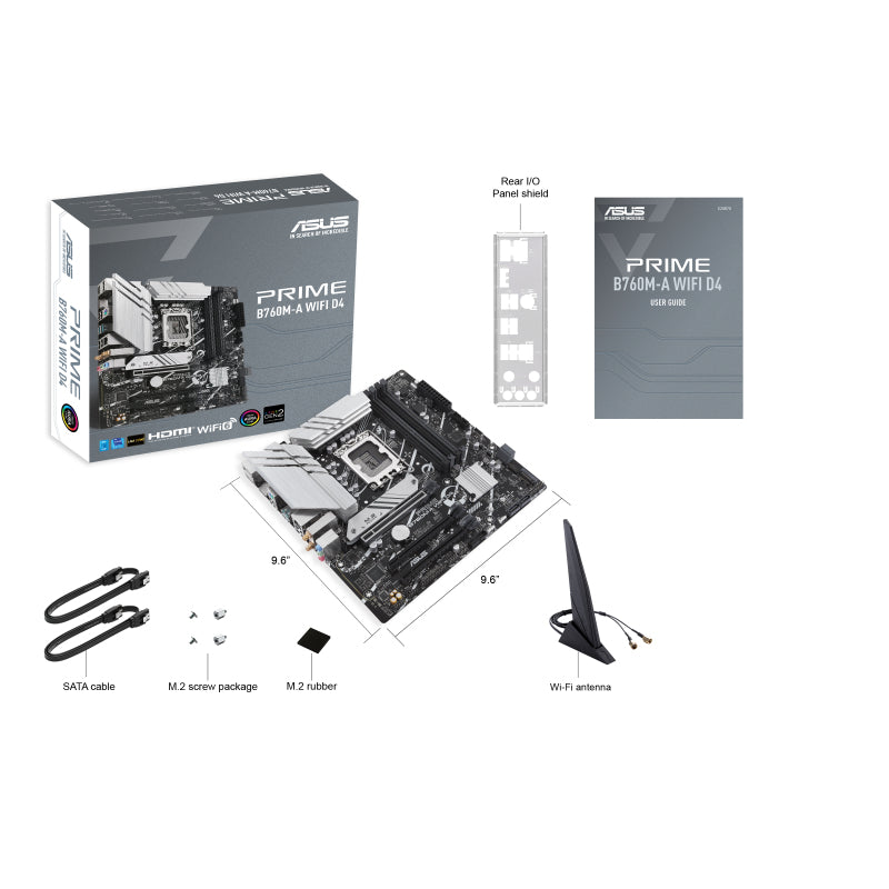 ASUS PRIME B760M-A WIFI D4 Intel B760 LGA 1700 micro ATX (7)