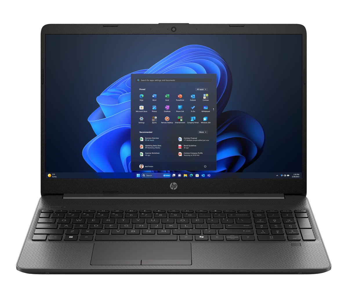 HP 250R G9 Intel Core 5 120U Portátil 39,6 cm (15.6") Full HD 8 GB DDR4-SDRAM 256 GB SSD Wi-Fi 6 (802.11ax) Windows 11 Home Negro (2)