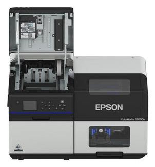 Epson ColorWorks C8000e (MK) impresora de etiquetas Inyección de tinta Color 600 x 1200 DPI 300 mm/s Inalámbrico y alámbrico Ethernet (6)