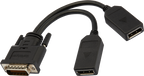 Startech DMSDPDP1 - Separador para pantalla, DisplayPort (H) a DMS-59 (M)
