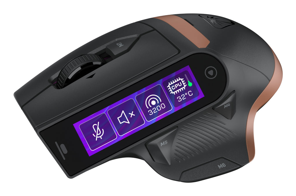 Turtle Beach Command Series MC7 ratón Mano derecha RF Wireless + Bluetooth + USB