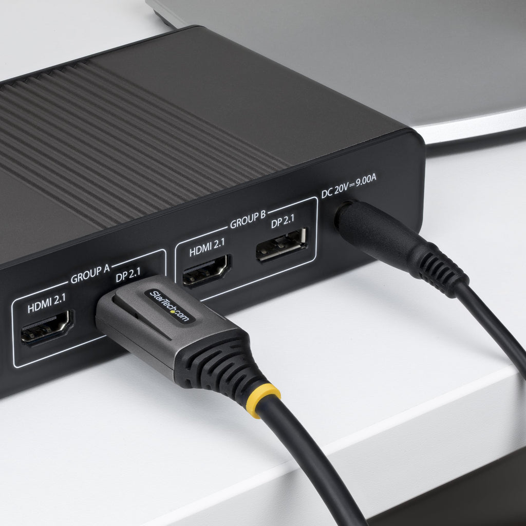 StarTech.com DP21V-2M-DP54-CABLE cable DisplayPort Negro (8)