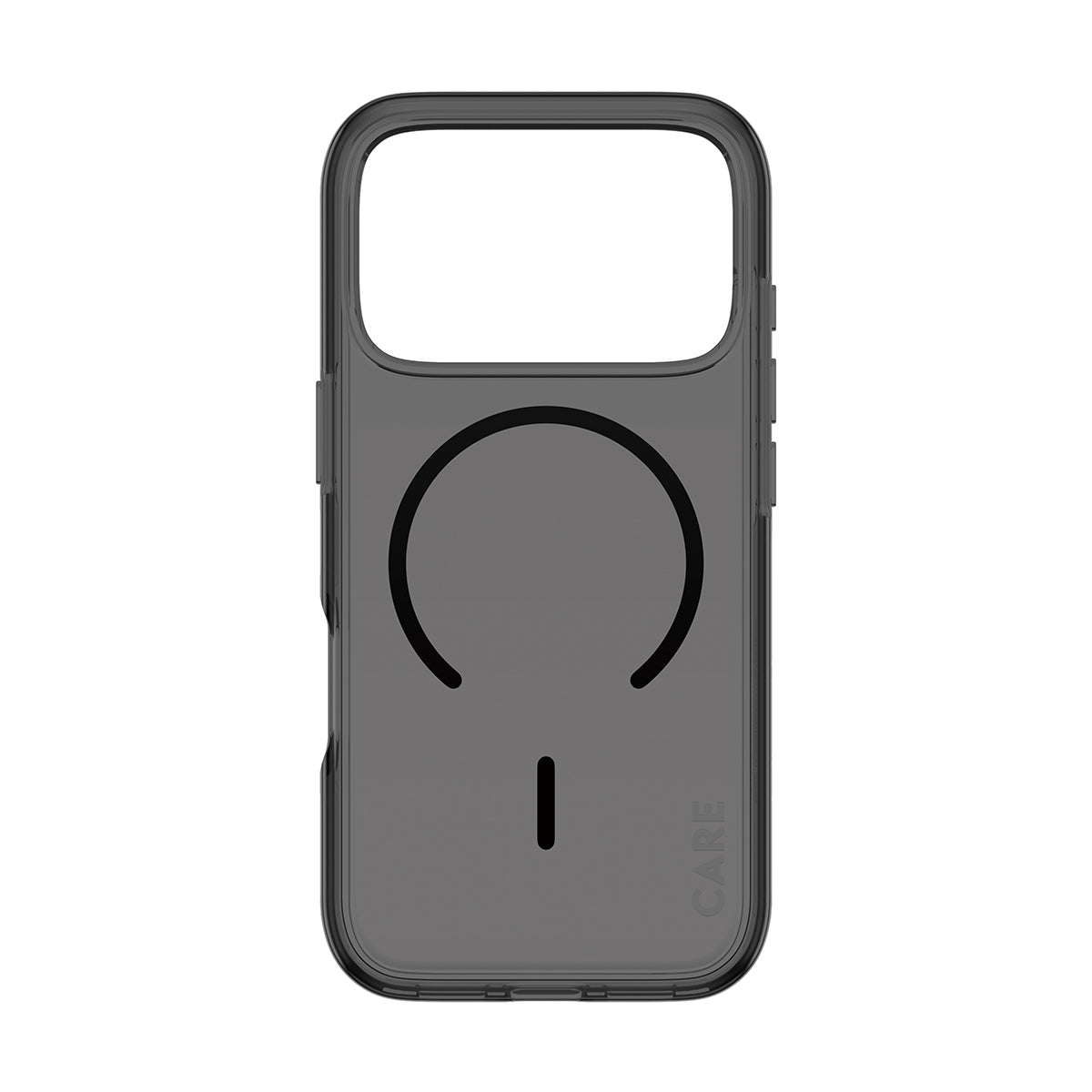 PanzerGlass CARE™ by ® Smokey Case w. Black MagSafe iPhone 17 Pro funda