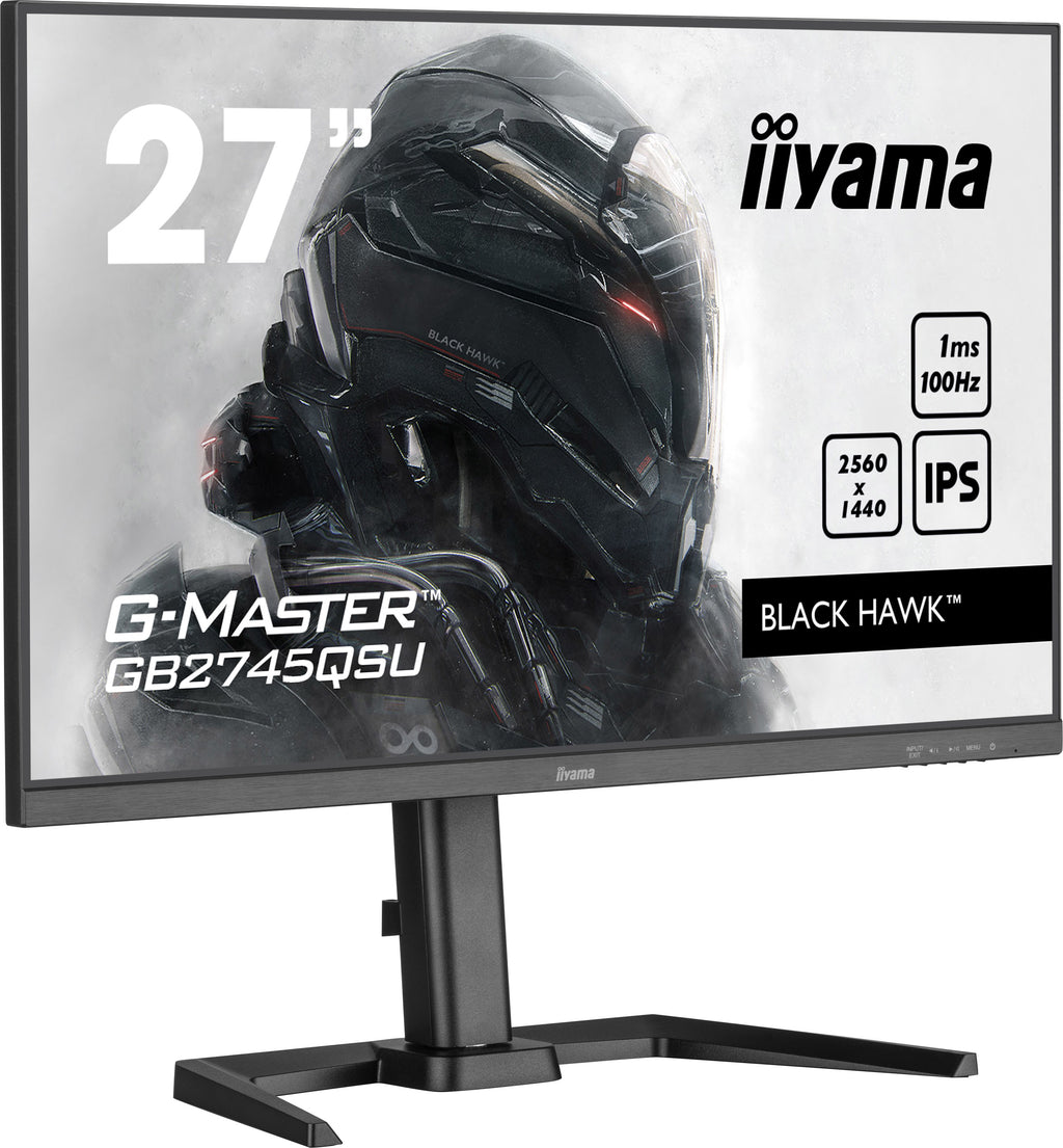 iiyama G-MASTER GB2745QSU-B1 pantalla para PC 68,6 cm (27") 2560 x 1440 Pixeles 2K Ultra HD LED Negro (3)