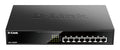 D-Link DGS-1008MP switch No administrado Gigabit Ethernet (10/100/1000) Energía sobre Ethernet (PoE) 1U Negro