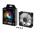 ASUS TUF Gaming TR120 ARGB Fan - Single Pack Carcasa del ordenador Ventilador 12 cm Negro (2)