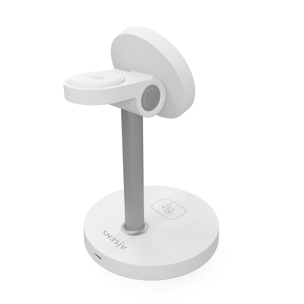 AISENS ASCH-15W3WC065-W cargador de dispositivo móvil Auriculares, Smartphone, Reloj inteligente Cargador inalámbrico Interior (4)