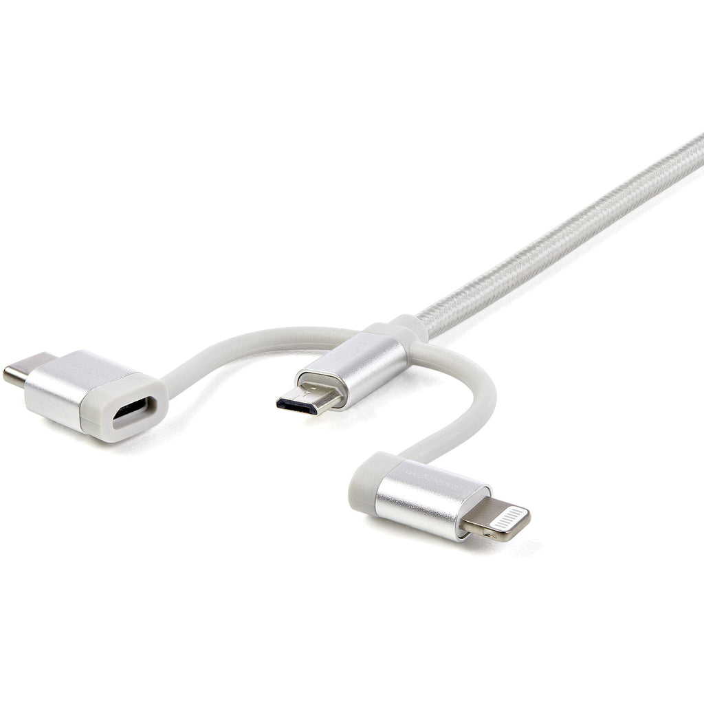 StarTech.com LTCUB1MGR cable USB USB 2.0 Micro-USB B 0,48 Gbit/s Plata (4)