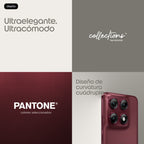 Motorola edge 70 pro 17,2 cm (6.78") SIM doble Android 16.0 5G USB Tipo C 12 GB 512 GB 6500 mAh Burdeos (6)
