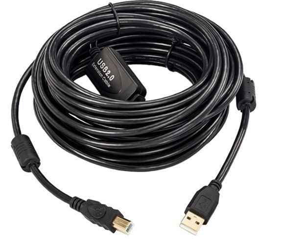 Microconnect USBAB20B-ACTIVE cable USB USB 2.0 20 m USB A USB B Negro (2)