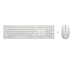 HP 650 WRLS KB/MSE COMBO WHT FR teclado Ratón incluido Hogar RF inalámbrico Blanco (6)