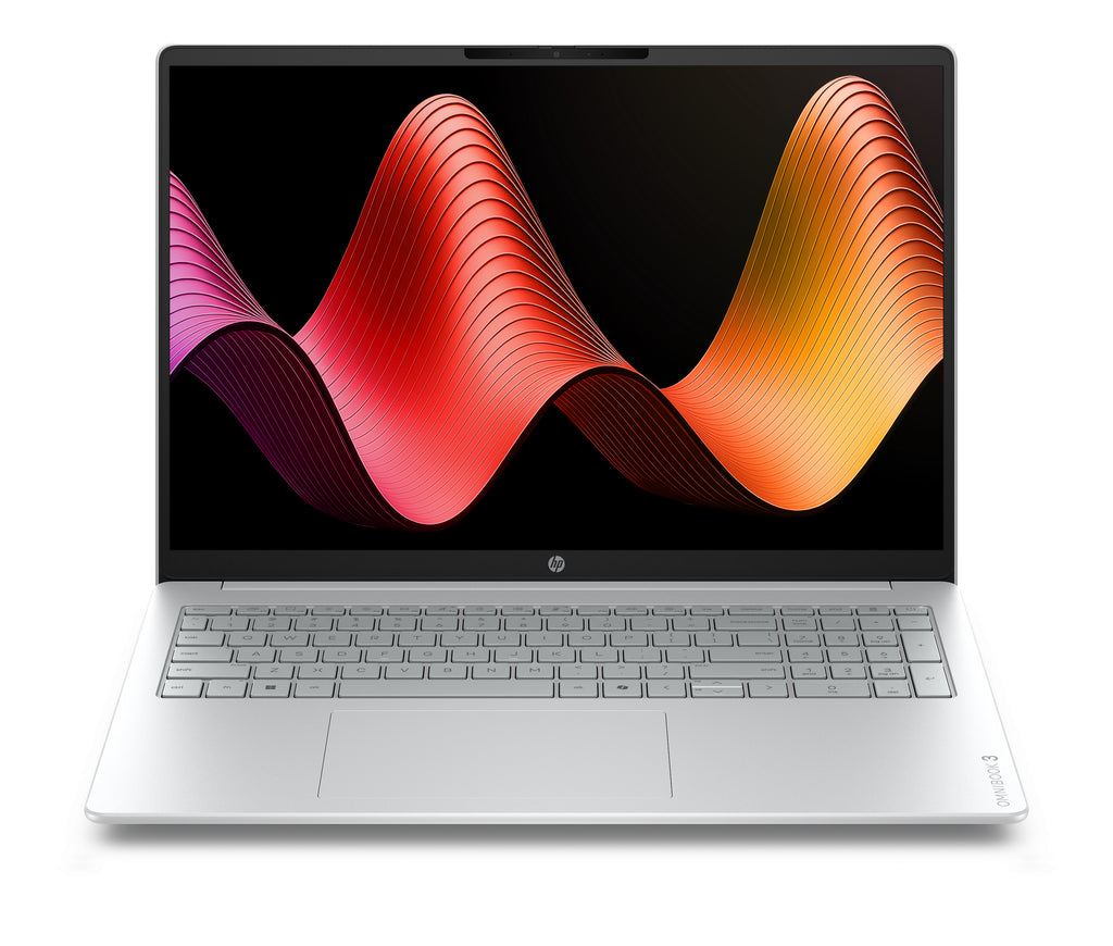 HP OmniBook 3 16-bu0030ns Intel Core 3 100U Portátil 40,6 cm (16") 2K 8 GB DDR5-SDRAM 512 GB SSD Wi-Fi 6 (802.11ax) FreeDOS Gris, Plata