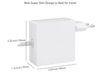 CoreParts MBXUSBC-AC0001-W adaptador e inversor de corriente Interior 45 W Blanco (3)