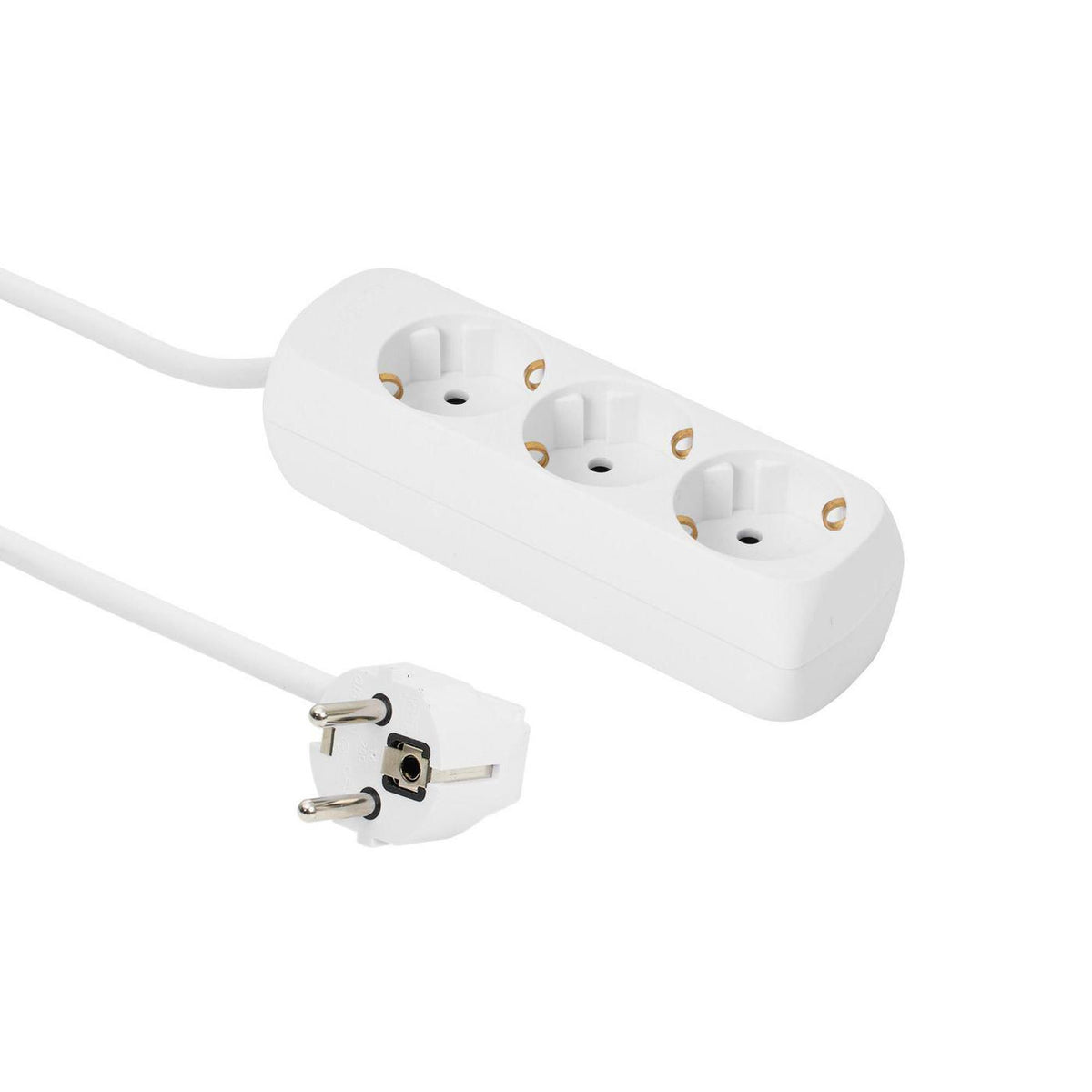 Microconnect GRU0033W base múltiple 3 m 3 salidas AC Interior Blanco (2)