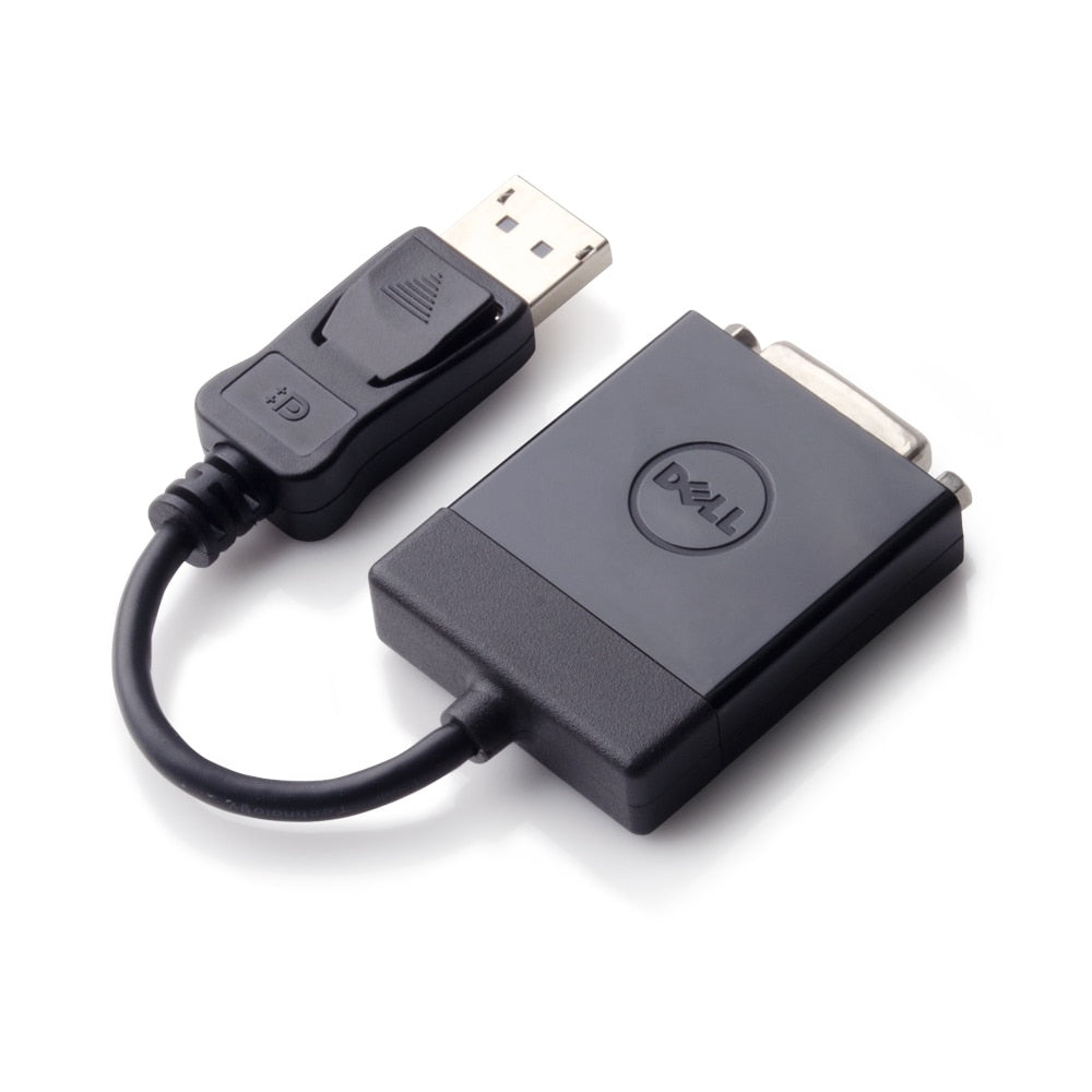 DELL 470-ABEO adaptador de cable de vídeo DisplayPort DVI Negro (2)