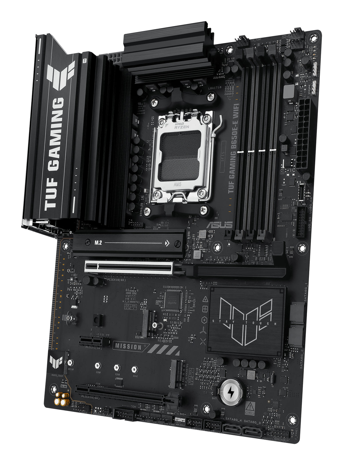 ASUS TUF GAMING B650E-E WIFI AMD B650 Zócalo AM5 ATX (6)