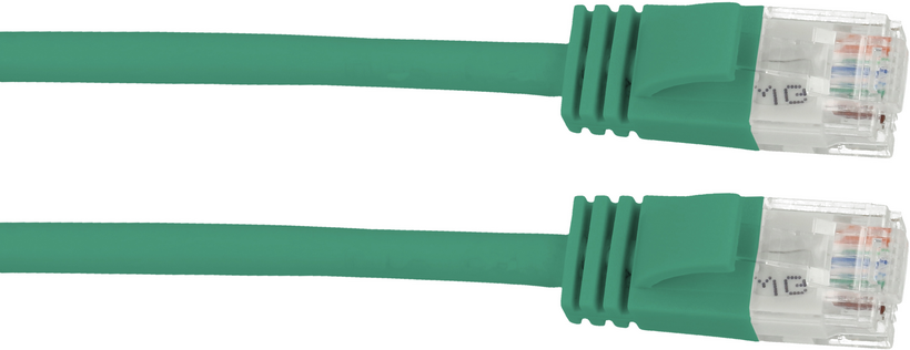 Cable patch RJ45 U/UTP Cat6a 2 m verde (2)