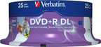 Verbatim DVD+R DL 8,5GB 8x Inkjet SP(25) (2)