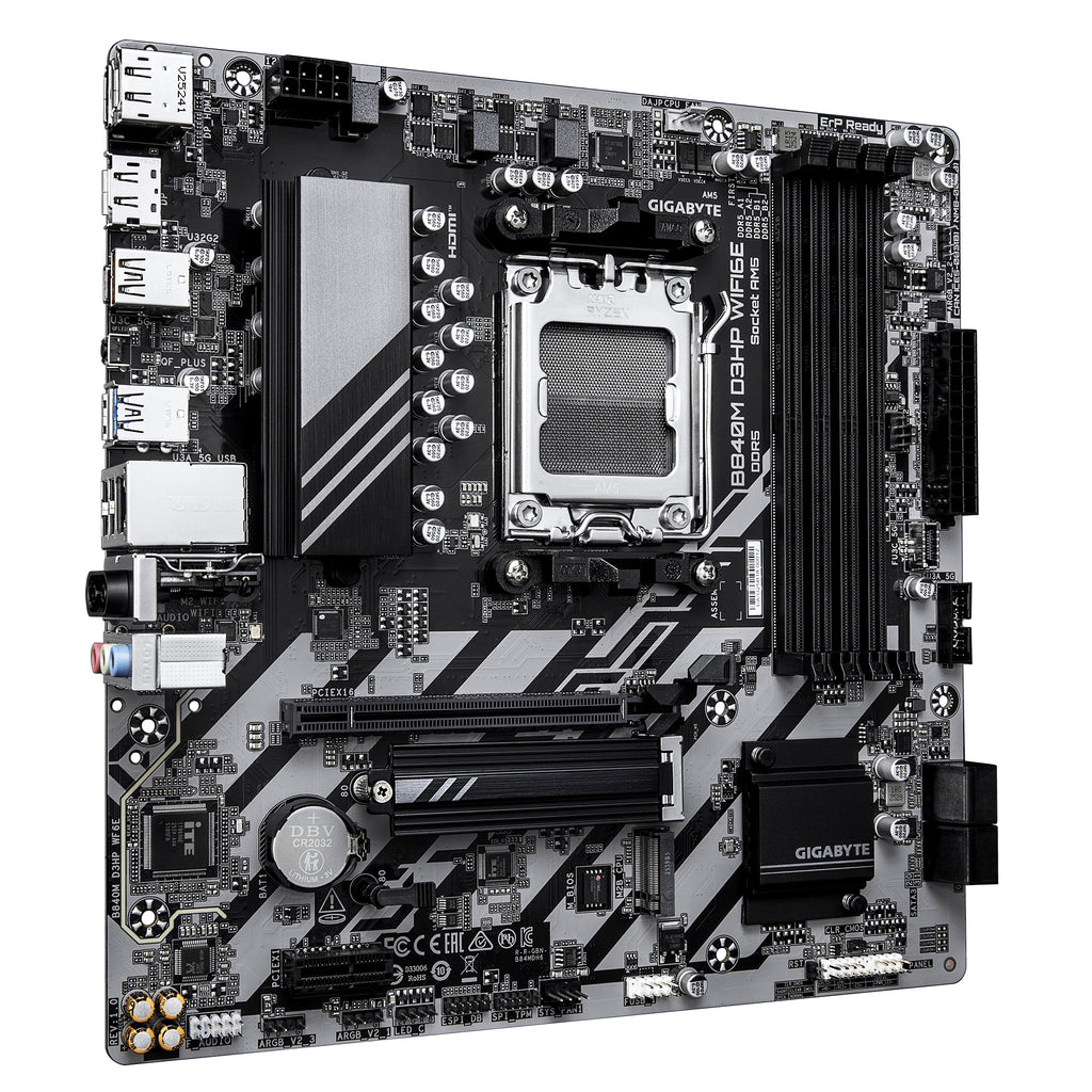 GIGABYTE B840M D3HP WIFI6E AMD B840 Zócalo AM5 micro ATX (4)