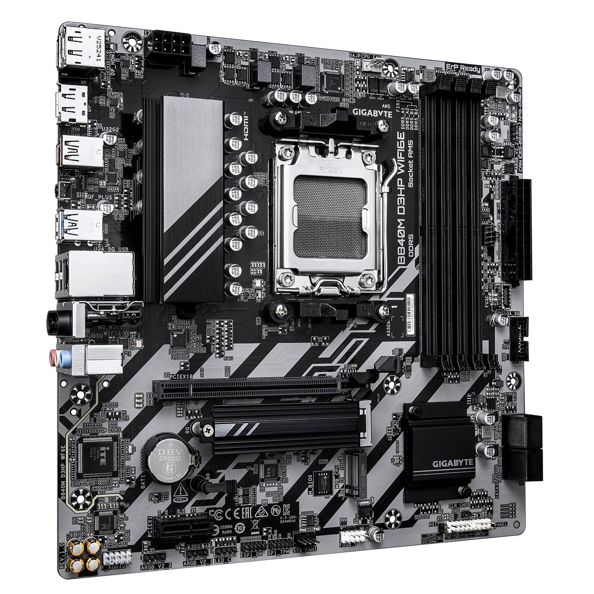 GIGABYTE B840M D3HP WIFI6E AMD B840 Zócalo AM5 micro ATX (4)