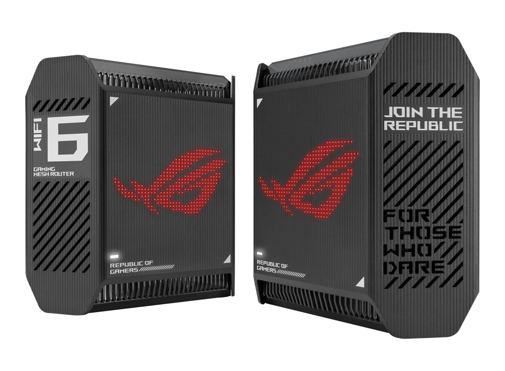 ROG Rapture GT6 (Negro, paquete de 2) IG-WLAN AP/ROUTER