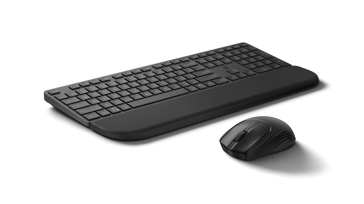 HP MultiDvcDuMdMSEKBCombowPR585C EMEA-INT teclado Ratón incluido Hogar / Oficina RF Wireless + Bluetooth Negro (7)