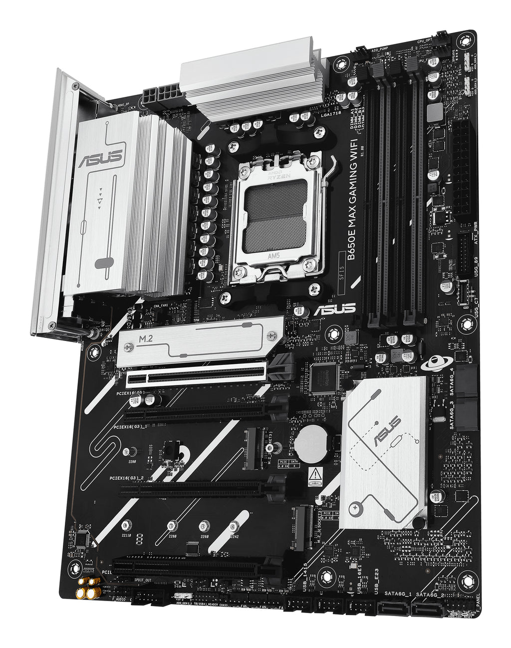ASUS B650E MAX GAMING WIFI AMD B650 Zócalo AM5 ATX (6)