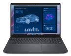 DELL Pro Max 16 MC16255 Copilot+ PC AMD Ryzen AI 7 PRO 450 Estación de trabajo móvil 40,6 cm (16") WUXGA 32 GB LPDDR5x-SDRAM 1 TB SSD NVIDIA RTX PRO 500 Blackwell Wi-Fi 7 (802.11be) Windows 11 Pro Negro Español