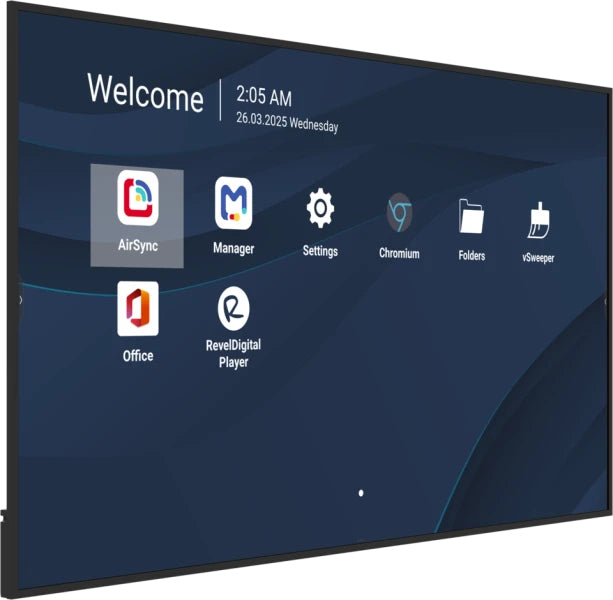 Viewsonic CDE8631-1C pantalla de señalización Pantalla plana para señalización digital 2,18 m (86") LCD Wifi 500 cd / m² 4K Ultra HD Negro Procesador incorporado Android 14 24/7 (3)