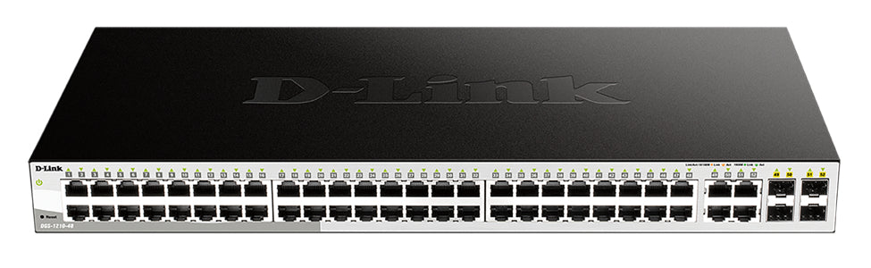 D-Link DGS-1210-48 switch Gestionado L2 Gigabit Ethernet (10/100/1000) 1U Negro (2)