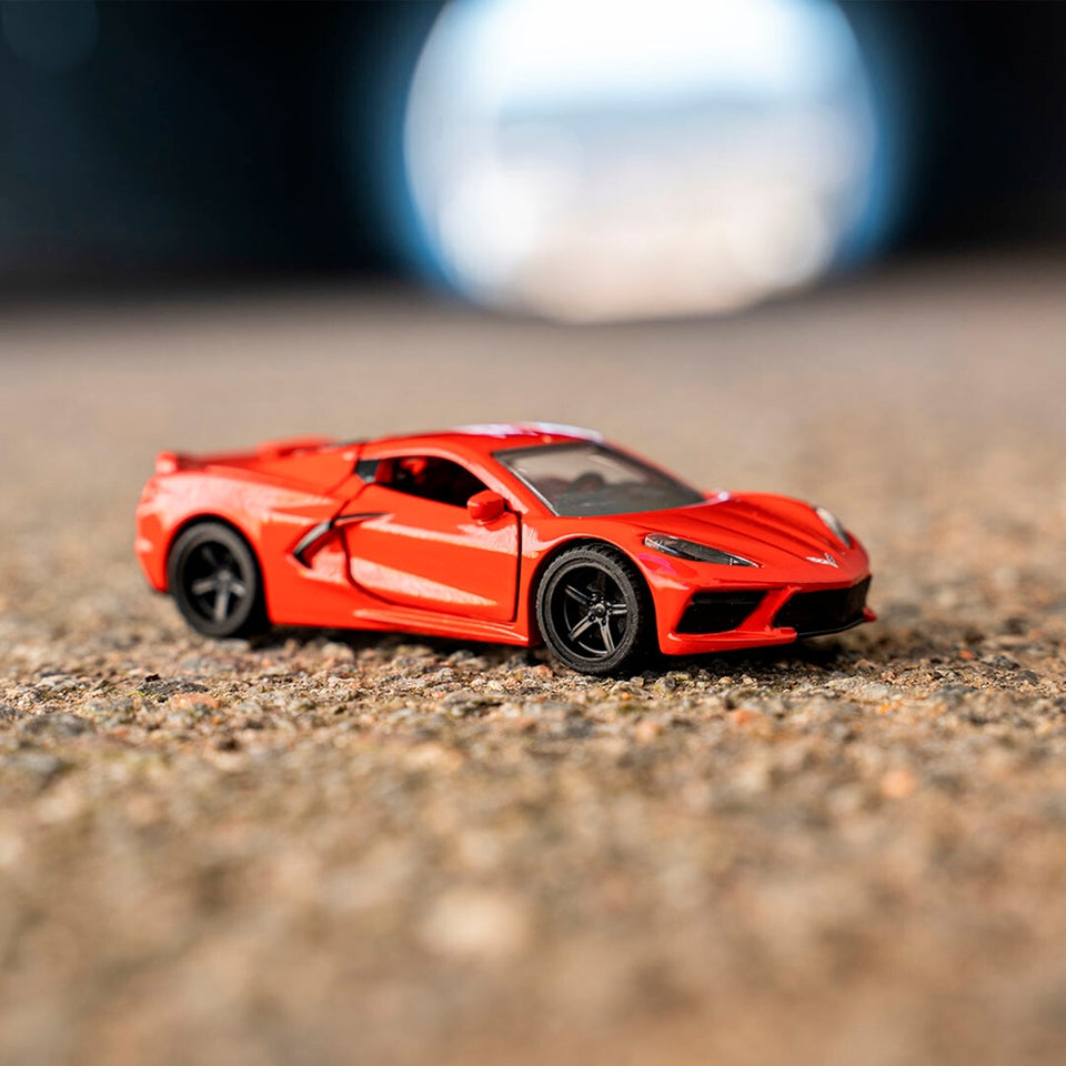 Siku Chevrolet Corvette Stingray Modelo a escala de coche deportivo Previamente montado 1:50 (7)