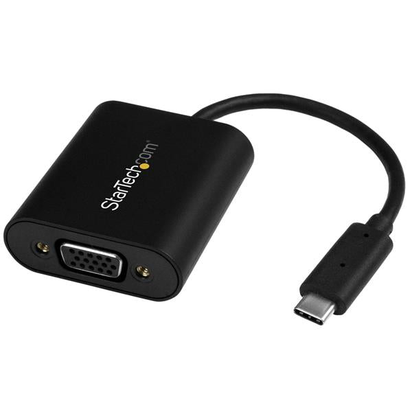 StarTech.com CDP2VGASA Adaptador gráfico USB 2048 x 1280 Pixeles Negro