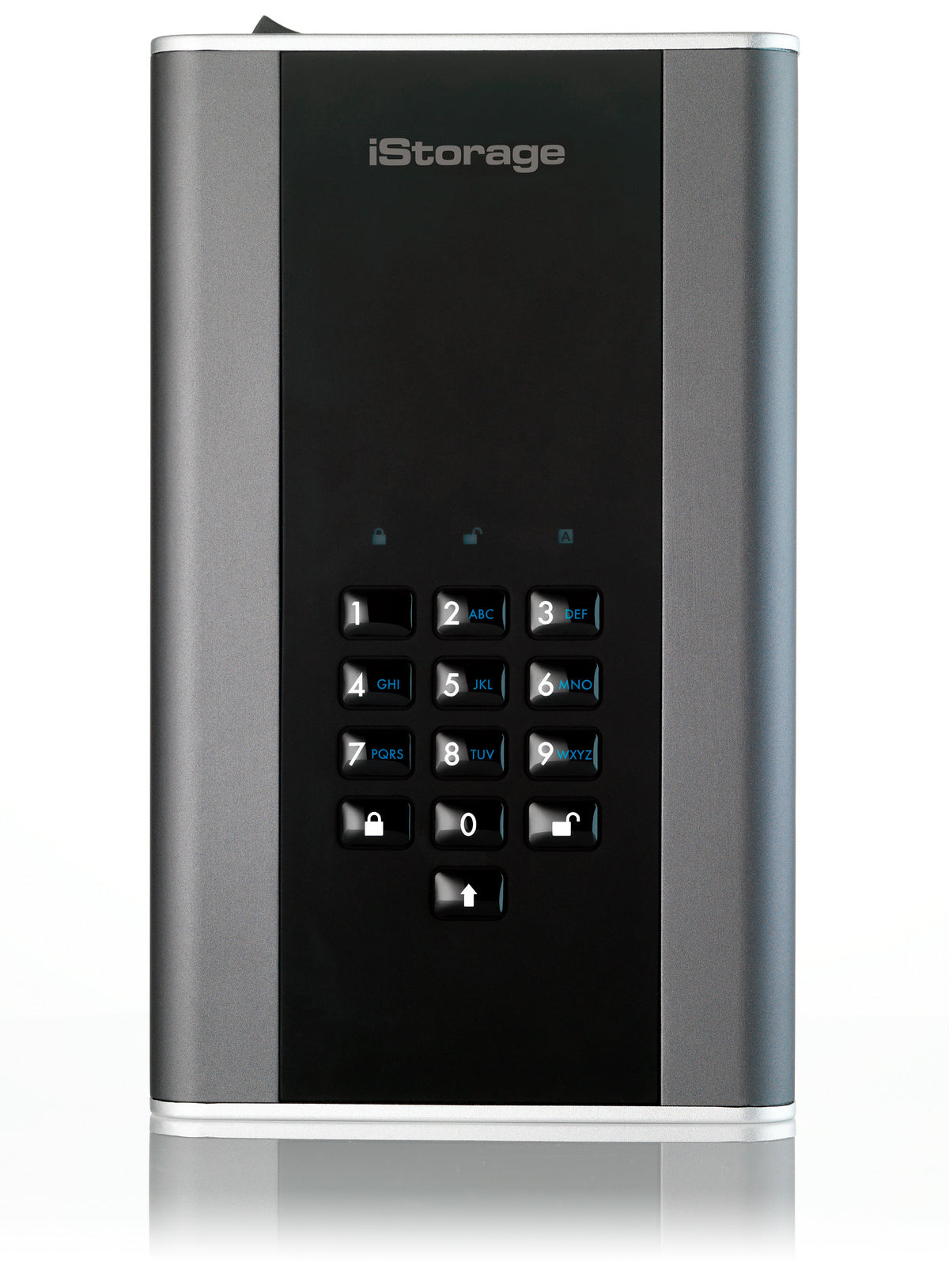 iStorage diskAshur DT2 256-bit 22TB FIPS Certified disco duro externo USB Tipo B 3.2 Gen 1 (3.1 Gen 1) Negro