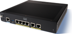 Cisco Ent Net C921-4P Router conmutador 4 puertos 1GbE WAN vista 2