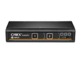 Vertiv SC820DPH-400 interruptor KVM Negro