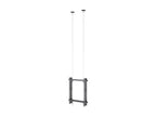 Multibrackets 9949 soporte para pantalla de señalización 165,1 cm (65") Negro (4)