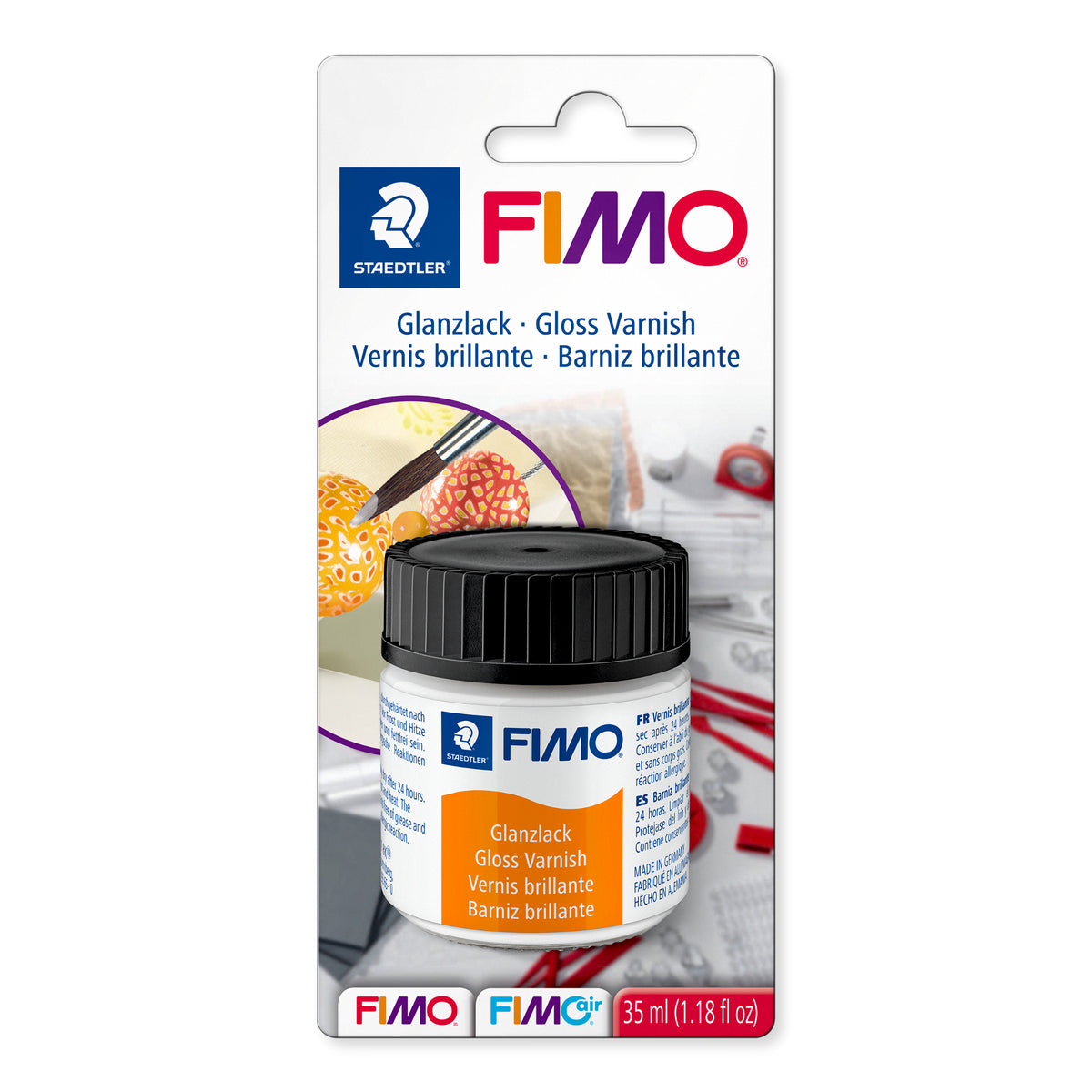 Barniz brillante Staedtler para FIMO 35 ml 8704 01 BK