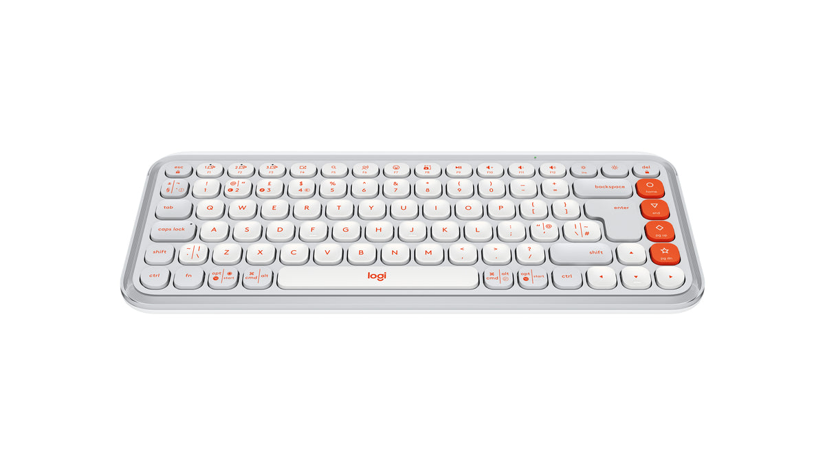 Logitech POP Icon Keys teclado Universal Bluetooth QWERTY Inglés del Reino Unido Blanco (3)