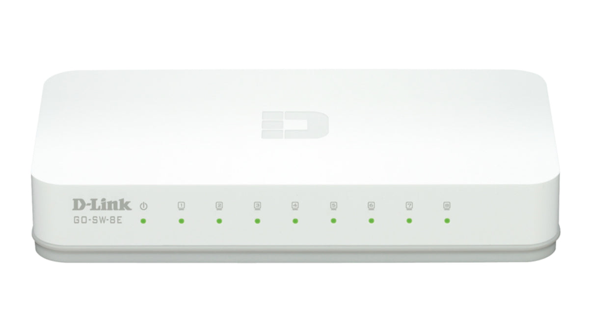 D-Link GO-SW-8E/E switch No administrado Fast Ethernet (10/100) Blanco (2)
