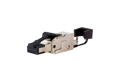 Metz Conector de cable RJ-45 Negro, 130E405032-E