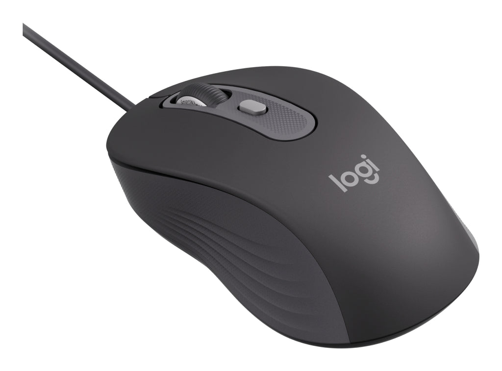 Logitech Signature M520 for Business ratón Oficina Ambidextro USB Tipo C Óptico 4000 DPI (4)