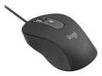 Logitech Signature M520 for Business ratón Oficina Ambidextro USB Tipo C Óptico 4000 DPI (4)