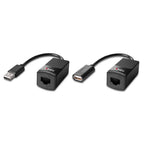 Lindy 43365 ampliador de red Transmisor y receptor de red Negro (5)