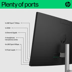 HP 24 -cr0063na PC Intel® Core™ i3 i3-N300 60.5 cm (23.8") 1920 x 1080 pixels All-in-One PC 8 GB DDR4-SDRAM 256 GB SSD Windows 11 Home Wi-Fi 6 (802.11ax) White (4)
