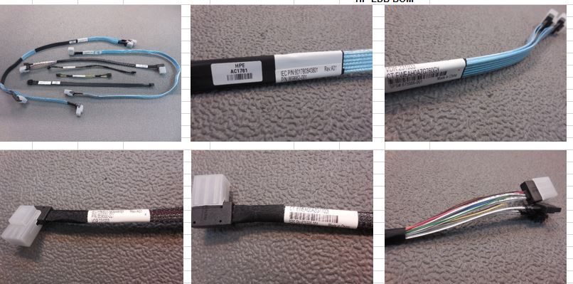 SPS-CBL 2SFF/8SFF CABLES KIT