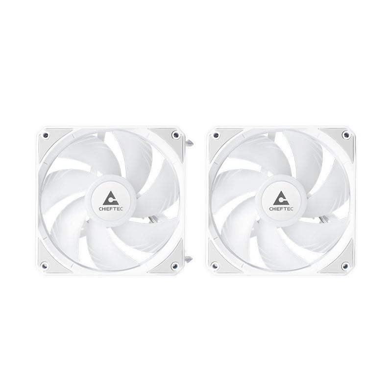 Chieftec ICEBERG 240-RGB-W Carcasa del ordenador Sistema de refrigeración líquida todo en uno 12 cm Blanco (3)
