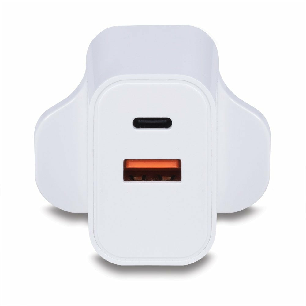 Lindy 73425 cargador de dispositivo móvil Universal Blanco Corriente alterna Carga rápida Interior (4)