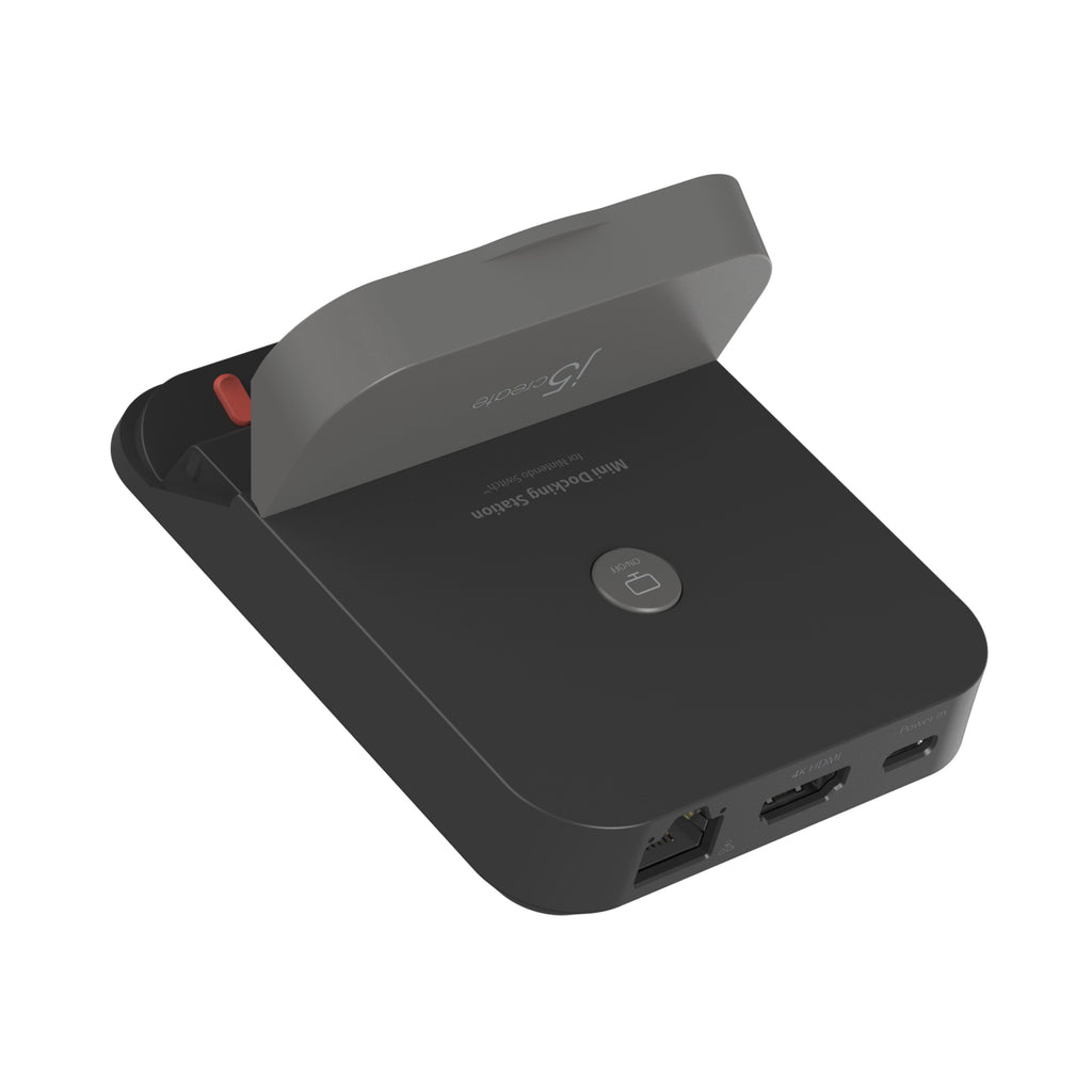 j5create JCD620-N estación dock para móvil Negro, Gris